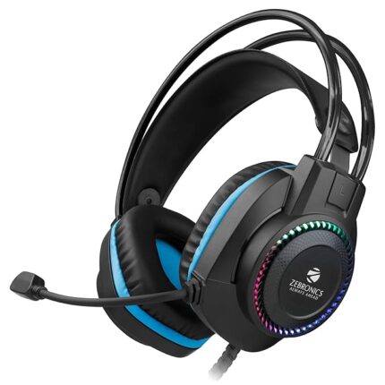 ZEBRONICS Jet Premium Wired Gaming On Ear Headphone