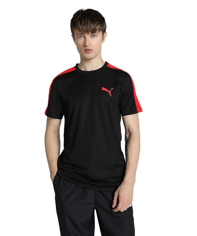 Puma Men's Cotton Classic Fit Tee Puma Men's Cotton Classic Fit Tees - Image 1